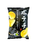 KOIKEYA - Japanese Potato Chips (Wasabi Nori Flavour) 100g 日本芥辣薯片