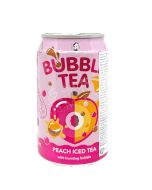 LADY BOBA  Peach Iced Tea With Bursting Bubble 320ml 波波小妞爆爆珠果汁 (水蜜桃味)