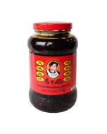 LAO GAN MA Preserved Black Beans in Chilli Oil 740g 老干媽風味豆豉 大