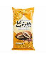 Love & Love Japanese Style Dorayaki Cake - Red Bean & Chestnut Flavour Filling 165g 日本銅鑼燒 紅豆栗子味