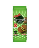Marukyo Matcha Pancake Dorayaki Adzuki Beans and Green Tea Flavour 150g 