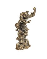 Ancient Mythology Divinity Bronze Sun Wukong Monkey King Statue (16.5cm high) 