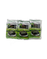 HUMANWELL A+ Sea Laver Seaweed Snack Green Tea Olive Oil 3x4g 韓國三包裝海苔-綠茶橄欖油