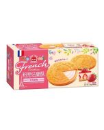 I Mei Strawberry French Cookies 132g 義美乳香法兰酥草莓慕斯味