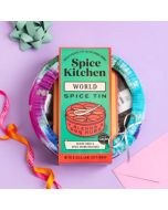SPICE KITCHEN Gift Wrapped Spice Tin (World Spice Blends) 180g 