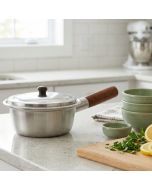 Stainless Steel Saucepan with Lid 16CM 