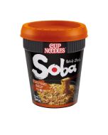 NISSIN Soba Cup Noodles With Yakisoba Sauce Sukiyaki Beef 89g 出前一丁牛肉锄烧 杯 面