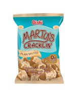 Oishi - Martys Cracklin Vegetarian Chicharon (Plain Salted) 上好佳油爆素豬皮 90g