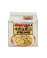 (Pack of 4) Paldo  Gompaghetti Beef Flavoured Noodles 440g  