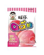 WANTWANT QQ Gummies Peach Flavour 70g 旺旺水蜜桃味qq糖