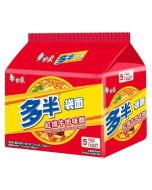 BAIXIANG Roasted Beef Flavour Noodle 715g (Pack of 5) 白象多半袋紅燒牛肉麵五連包