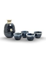 Sake Set - Japanese Sake Set (5pcs) No.604015 - 日本清酒酒具 (壶, 酒杯, 5件套) No.604015