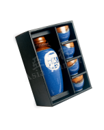 EMRO  Sake Set Blue & Brown  6040119 清酒套裝