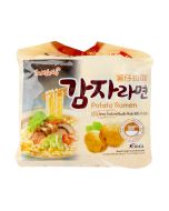 SAMYANG - Potato Ramen Noodle (120gx5) 600g (Pack of 5)
