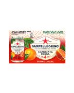 [PACK OF 6] SAN PELLEGRINO 意大利 圣培露 - 橙&血橙味碳酸饮料 330ml (x6cans)