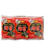 SURASANG Seasoned Hot Chicken Buldak Seaweed Snack Spicy Flavour 15g 超辣火鸡味海苔