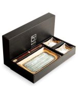 EDO JAPAN Sushi Set Yellow and Brown 6-Piece 22x12,5 cm | H2 cm - Art No. 6044178 