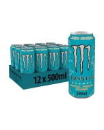 [CASE] MONSTER Ultra Fiesta Mango Zero Sugar Energy Drink Can 500ml x12 
