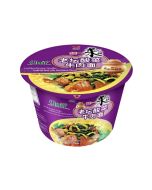 UNIF Super Bowl Instant Noodle - Beef & Sauerkraut 110g  統一來一桶老壇酸菜牛肉麵