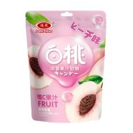 HONGMAO Peach Flavour Soft Candy 68g 白桃味软糖
