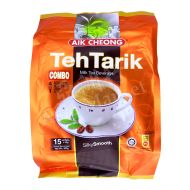 AIK CHEONG 益昌 (马来西亚) - Teh Tarik 四合一奶茶咖啡 ( 鸳鸯奶茶) 40g (x15 小袋) 600g