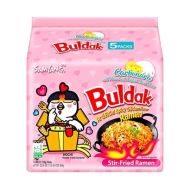 (PACK OF 5) SAMYANG Buldak Hot Chicken Carbonara Noodles Samyang 5x140gm 三养奶油火鸡面5连包