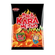 Koikeya - Karamucho Potato Chips Hot Chilli Flavour Flat Cut 60g 激辣魔薯薯片 (勁辣味)