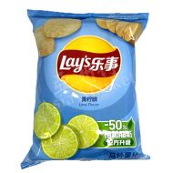 Lay's - Lime Flavour Potato Crisps 70g 樂事薯片-青檸味