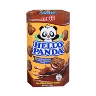 Meiji Choco Biscuits with Chocolate Flavoured Filling 50g 熊貓雙重餅乾巧克力味