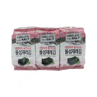 HUMANWELL A+ Sea Laver Seaweed Snack Himalayan Pink Salt 3x4g 韓國喜馬拉雅海鹽味海苔