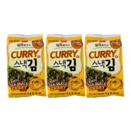 Wang Seasoned Seaweed Curry Flavour (3x4g) 12g WANG 三包裝海苔--咖喱味