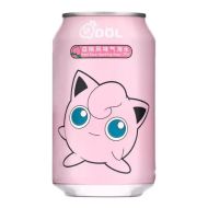 QDOL Pokemon White Peach Flavor Sparkling Water 330ml 白桃风味氣泡水 