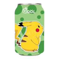 QDOL Lemonade with Lime Flavour 330ml - Pokemon Pikachu 寶可夢 檸檬汽水 (青檸味)