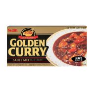 S&B Golden Curry Sauce Mix Hot 240g
