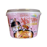  SAMYANG -Carbo Topokki, Tteokbokki (Bowl) 179g三養 - Buldak 辣雞卡邦尼炒年糕 (杯) 179g 