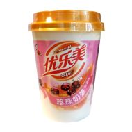 U.Loveit Instant Tea Drink with Tapioca Pearl - Strawberry Flavour 70g