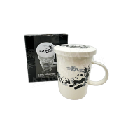 EMRO Panda Teacup with Filter 9.5cm 水杯(附茶隔)
