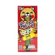 Triple M  Roasted Seaweed Roll Stick Spicy Flavour 27g 