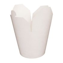 SPIRITPAK 26oz White Noodle Container 500pc x 1 一次性麵條外帶容器 26oz