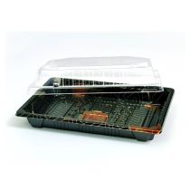HIRO ST-6-Lid-J Transparent 800pc x 1 日本壽司盒蓋 大