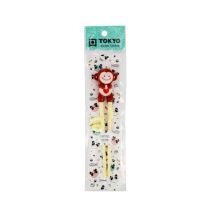 TOKYO DESIGN STUDIO Monkey Kids Chopsticks with Helper 
