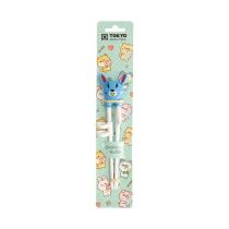 TOKYO DESIGN STUDIO Blue Rabbit Kids Chopsticks with Helper 