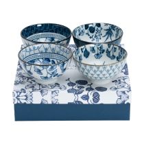 TOKYO- Flora Japonica Rice Bowl Giftset 4pcs 12x6cm 300ml (16700) 
