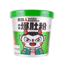 SHIZU Energy Malabaodu Instant Vermiceli Bowl Hot Spicy 150g 食族人麻辣爆肚粉桶装
