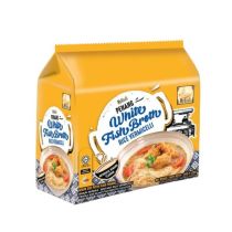 [PACK OF 4] Mykuali  White Fish Broth Rice Vermicelli 90g (x4Pkts) 360g 