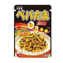 MARUMIYA Pepatama Furikake Rice Seasoning with Black Pepper and Egg 20g 