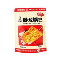 WoLong Rice Crust Snack Extra Spicy 200g 卧龙老灶锅巴麻辣味 