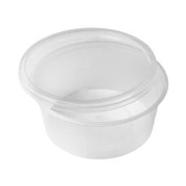 FORTUNE 12oz Round Container + Lids MS12B 250pc x 1 塑膠餐盒