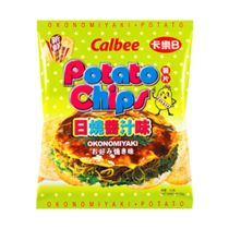 CALBEE Okonomiyaki Flavoured Potato Chips 55g 卡樂B日燒味薯片