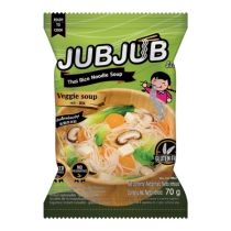 Jubjub Thai Instant Rice Noodles Vegetable Soup 70g 泰式速食纯素蔬菜汤米粉